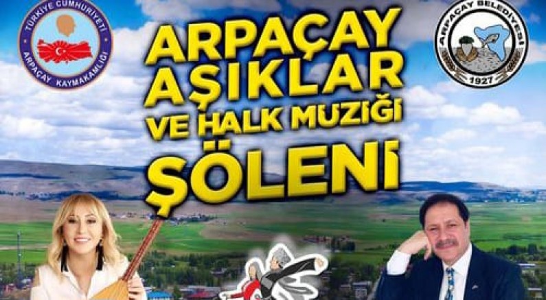 Arpaçay'da Aşıklar Şöleni Coşkusu Yaşanacak