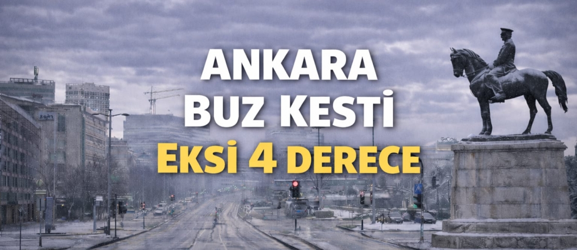 ANKARA BUZ KESTİ EKSİ DÖRT DERCE 