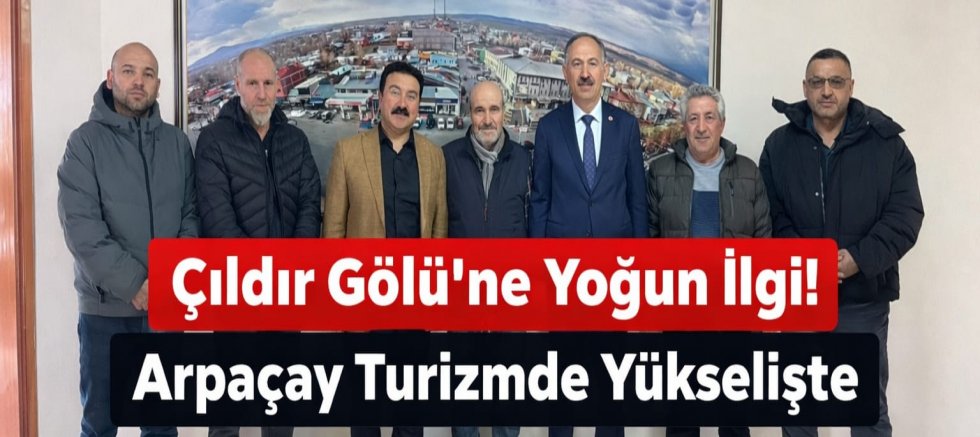 Çıldır Gölü’ne Yoğun İlgi: Arpaçay Turizmde Yükselişe Geçti