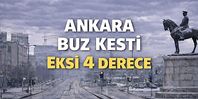 ANKARA BUZ KESTİ EKSİ DÖRT DERCE 