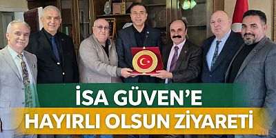 Ankara Kahveciler Esnaf Odası Başkanı İsa Güven’e Hayırlı Olsun Ziyareti