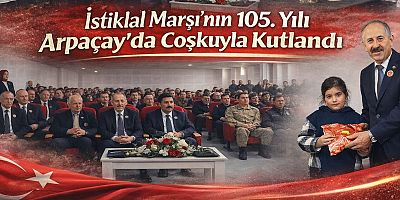 Arpaçay Belediye Başkanı Zeki Elma İstiklal Marşı Programına Katıldı