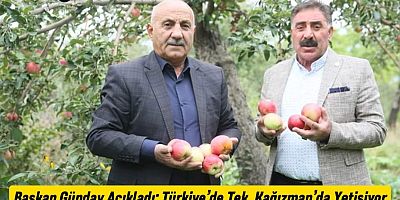 Başkan Günday Açıkladı: Türkiye’de Tek, Kağızman’da Yetişiyor