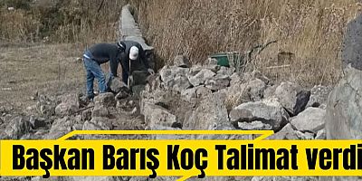 Başkan Koç Talimat Verdi, Selim Asri Mezarlığı Yenileniyor!