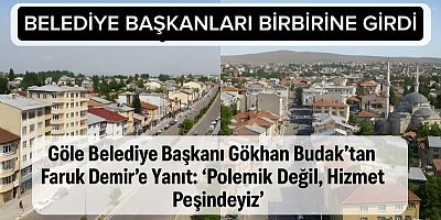 Belediye Başkanları Arasında Gerginlik: Göle Belediye Başkanı Budak ile Ardahan Belediye Başkanı Demir Karşı Karşıya,