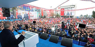 Cumhurbaşkanı Erdoğan, Samsun mitinginde önemli mesajlar verdi