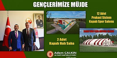 GENÇLERİMİZE MÜJDE -  YENİ SAHALAR KARS’IMIZ İÇİN HAYIRLI OLSUN