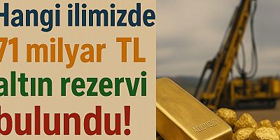 Hangi İlimizde 71 Milyar Değerinde Altın Rezerve Bulundu!