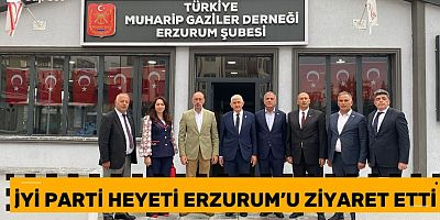 İYİ PARTİ HEYETİ ERZURUM’U ZİYARET ETTİ
