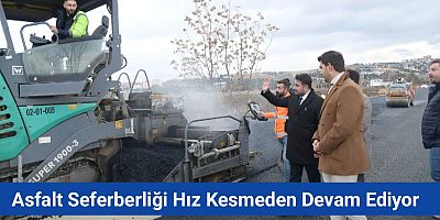 Kahramankazanda Asfalt Seferberliği Hız Kesmeden Devam Ediyor