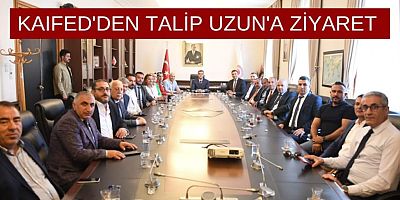 Kars Ardahan Iğdır Federasyonu, TBMM Genel Sekreteri Talip Uzun’u ziyaret etti