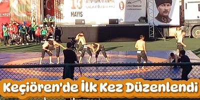 Keçiören'de İlk Kez Düzenlendi