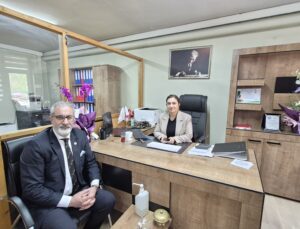 Serhat Haber’den Şair Yazar Fatma Bacar’a Hayırlı Olsun Ziyareti