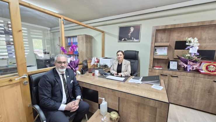 Serhat Haber’den Şair Yazar Fatma Bacar’a Hayırlı Olsun Ziyareti