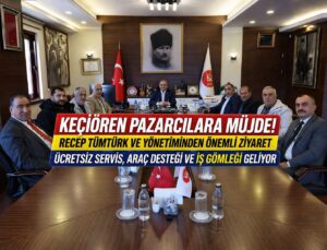 Keçiören pazarcılarına müjde: Başkan Mesut Özarslan, Recep Tümtürk ve yönetimine önemli araç desteğini sundu
