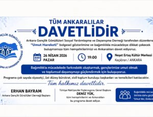 Ankara’da Bağımlılıkla Mücadele İçin Anlamlı Davet