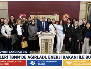 Kars’tan Ankara’ya gelen öğrenciler, AK Parti Kars Milletvekili tarafından Türkiye Büyük Millet Meclisi’nde ağırlandı