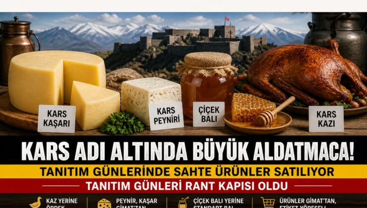 Kars Adı Altında Büyük Aldatmaca: Tanıtım Günlerinde Sahte Ürünler Satılıyor, Rant Kapısı İddiası