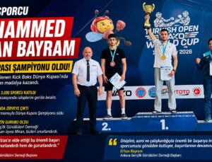 Ağrılı Sporcu Muhammed Miran Bayram Dünya Kupası Şampiyonu Oldu