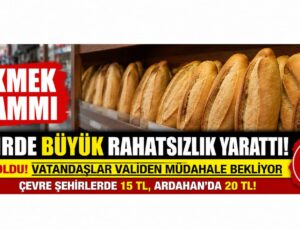 Ardahan’da Ekmek Zammı Tepki Çekti: Vatandaşlar Valilikten Müdahale Bekliyor