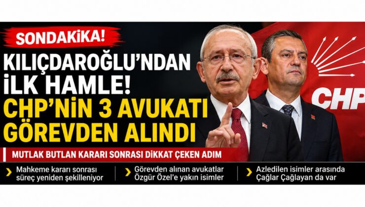 #SONDAKİKA: CHP’de Kritik Gelişme! Kemal Kılıçdaroğlu’ndan İlk Hamle Geldi