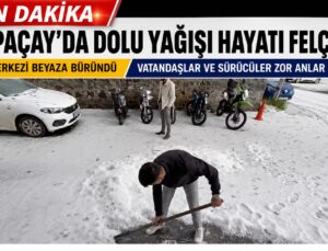 Sondakika Kars’ın Arpaçay İlçesinde Dolu Yağışı Hayatı Olumsuz Etkiledi