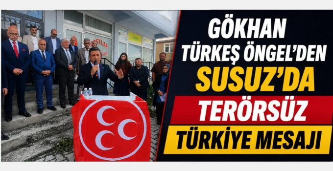 MHP Susuz İlçe Başkanlığı Açılışına Yoğun Katılım