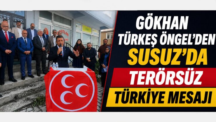 MHP Susuz İlçe Başkanlığı Açılışına Yoğun Katılım