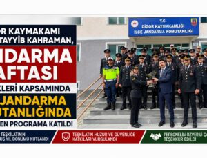 Digor’da Jandarma Teşkilatının 187. Kuruluş Yıl Dönümü Kutlandı