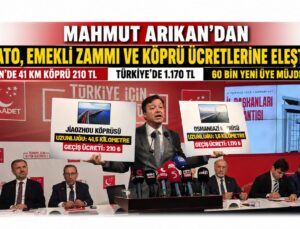Saadet Partisi Genel Başkanı Mahmut Arıkan’dan Ekonomi ve NATO Eleştirisi