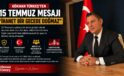 Gökhan Türkeş’ten 15 Temmuz Mesajı: “İhanet Bir Gecede Doğmaz”