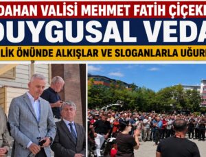 Ardahan Valisi Mehmet Fatih Çiçekli’ye Duygusal Veda: Valilik Merdivenlerinde Alkışlar ve Sloganlarla Uğurlandı