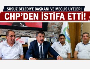 Kars’ın Susuz Belediye Başkanı ve Meclis Üyeleri CHP’den Ayrıldı, Yeni Siyasi Oluşuma Katılacaklarını Açıkladı