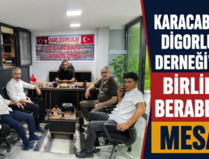 Karacabey’de Kars Digorlular Derneği’nde Birlik ve Beraberlik Buluşması