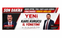 ESKİ KARS ZİRAAT ODASI BAŞKANI ADEM ERTAŞ, YENİ PARTİ KARS KURUCU YÖNETİMİNDE