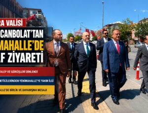 Ankara Valisi Yakup Canbolat’tan Yenimahalle Esnafına Ziyaret
